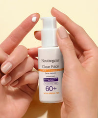 Neutrogena Clear Face Serum Sunscreen SPF 60+ with Green Tea