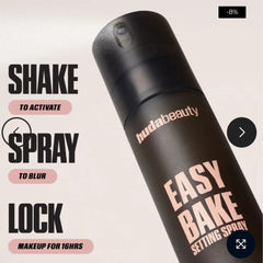 HUDA BEAUTY - Easy Bake Blurring Setting Spray with 16-Hour Wear - 100ML
