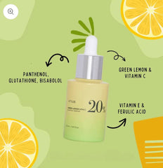 Anua - GREEN LEMON VITAMIN C BLEMISH SERUM