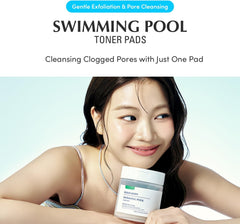 Eqqualberry Swimming Pool Toner 70 Pads