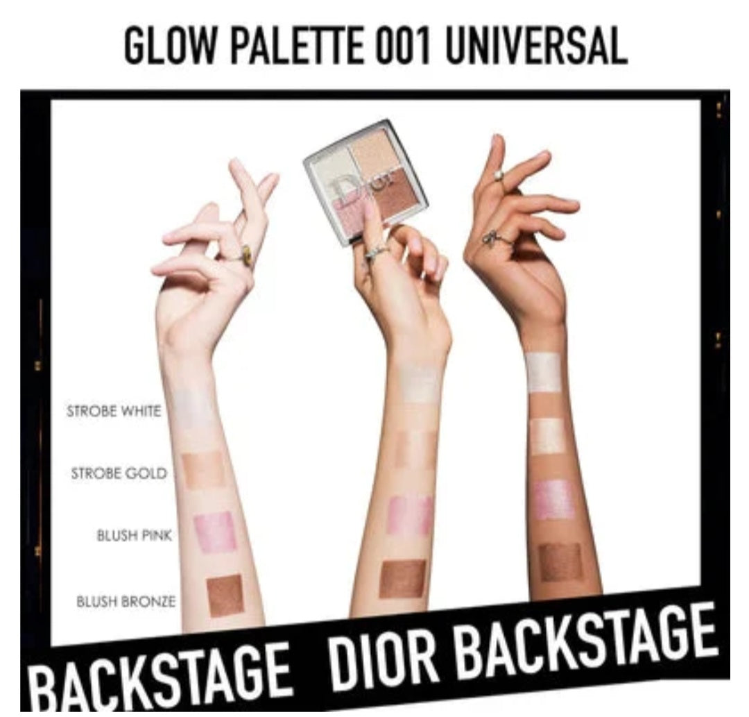 Dior Backstage Glow Face Palette – 001 universal
