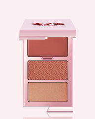 One/Size Cheek Clapper 3D Blush Trio Palette