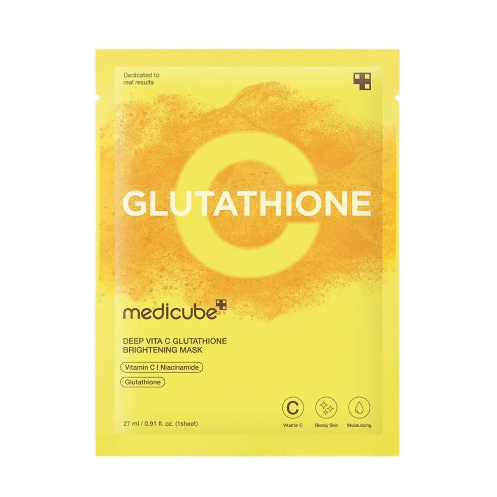 Medicube Deep Vita C Glutathione Brightening Mask