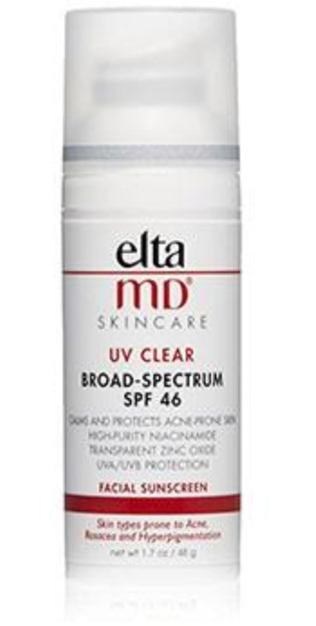 EltaMD UV Clear Broad-Spectrum SPF 46 – 48g / 1.7oz