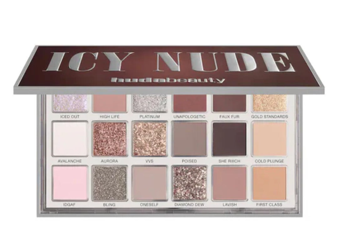 HUDA BEAUTY Icy Nude Eyeshadow Palette