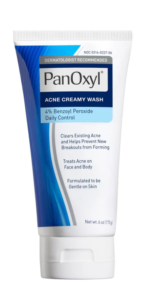 Panoxyl 4% Daily Creamy Wash