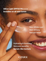 CosRx- Ultra-Light Invisible Sunscreen SPF50 PA++++