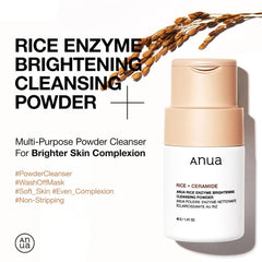 Anua Rice Enzyme Brightening Cleansing Powder 40g