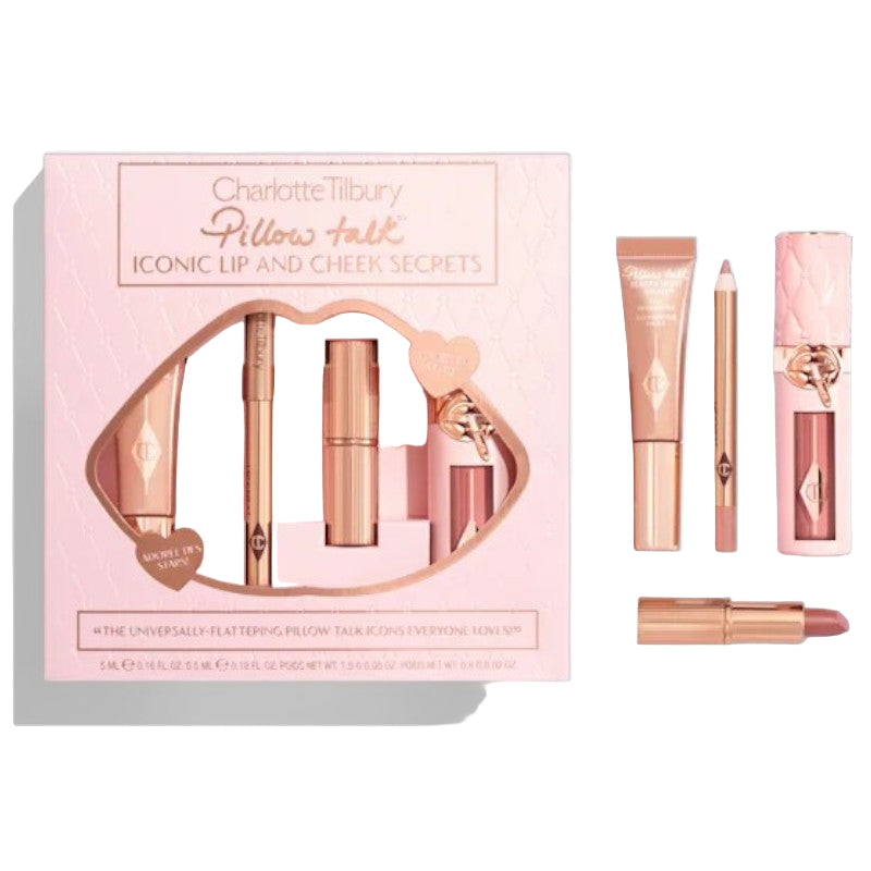 Charlotte Tilbury | Pillow Talk Iconic Lip and Cheek Secrets Set