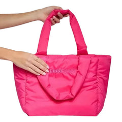 Huda Beauty | Pink Tote Bag – Stylish Functional Beauty Essential