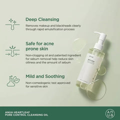 Anua Heartleaf Pore Control Cleansing Oil Mini 20ml