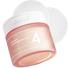 Numbuzin, No.4 Pore Zero Peeled Egg Toner 70 Pads