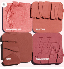 Huda Beauty Blush Filter Blurring Blushlighters Palette – Strawberry Latte